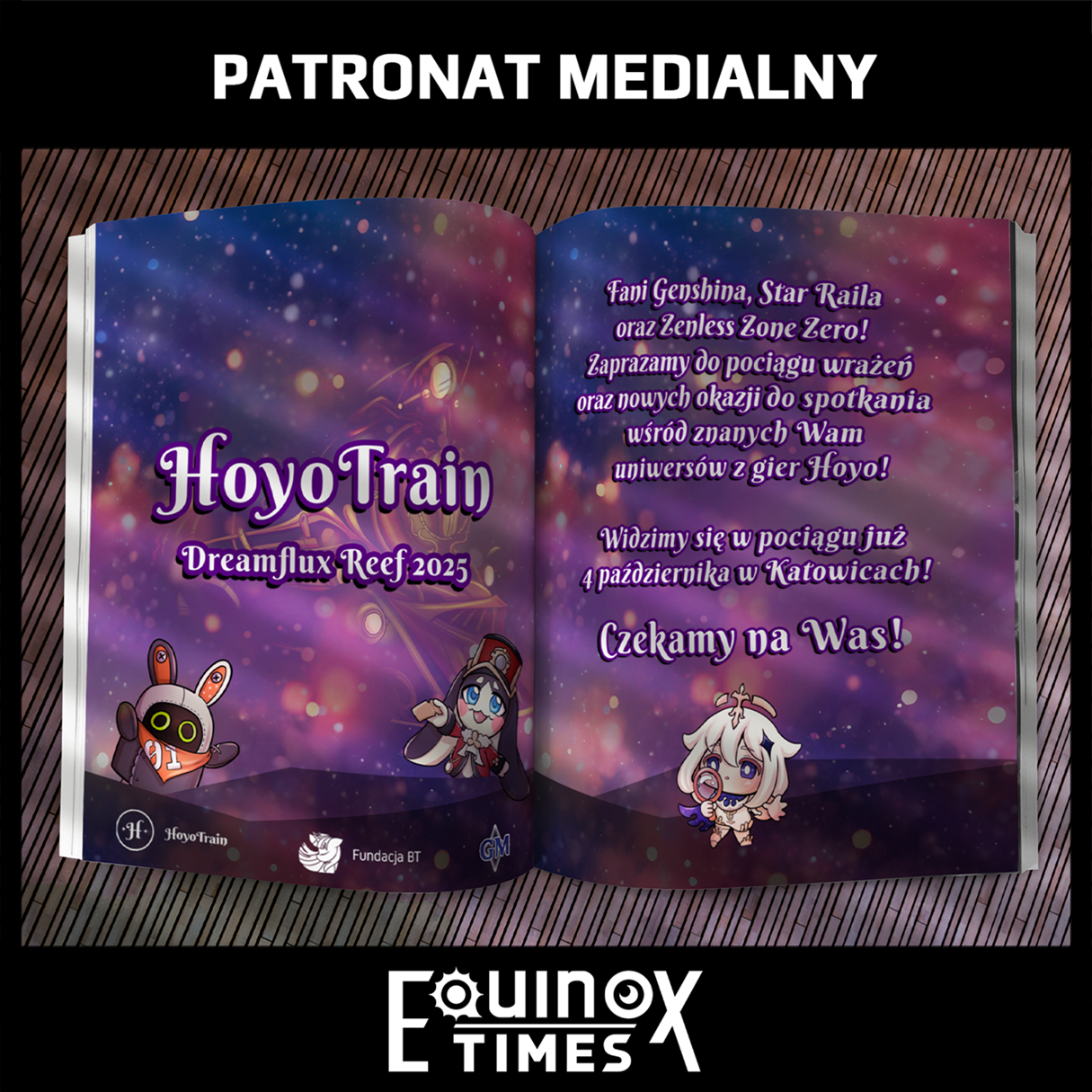 HoyoTrain 2025 – Patronat medialny